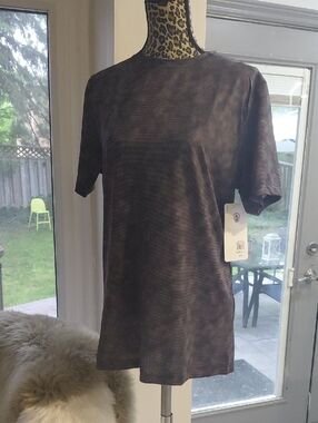 Pajar Men's Short Sleeve Crew Neck T-Shirt in Dark Brown